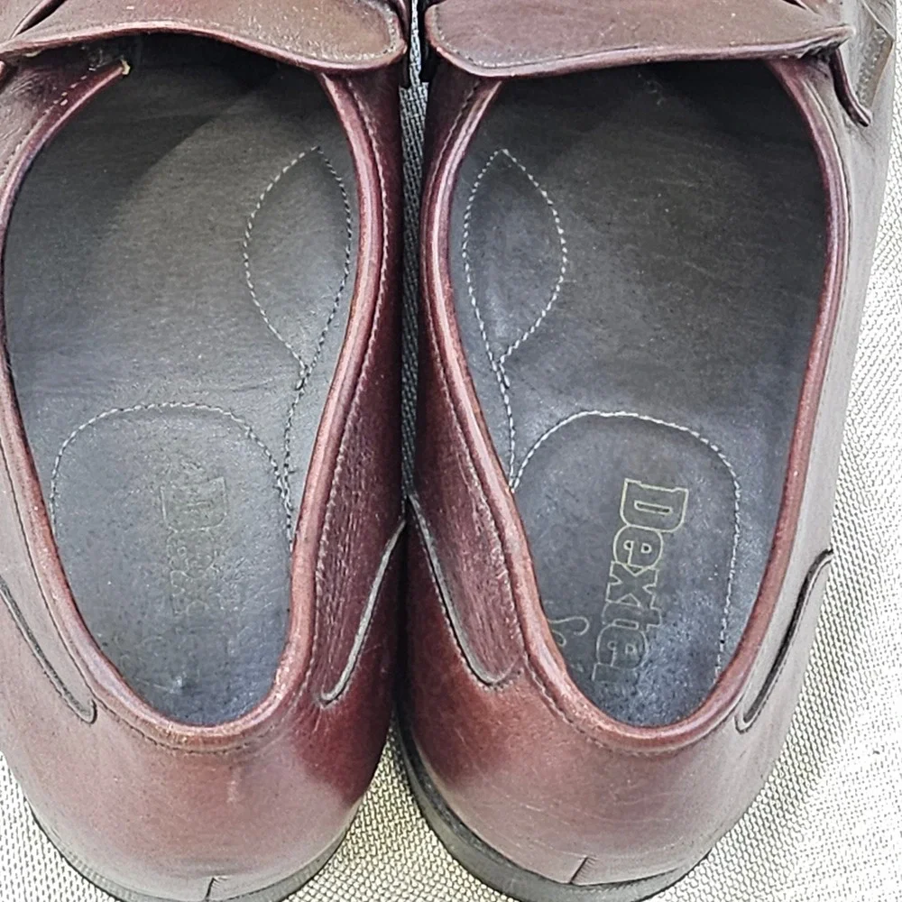 Dexter USA Select Burgundy Leather Penny Loafer Shoes Mens‎ Size 10.5 N 521787